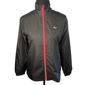 Everlast Black with Hot Pink Trim Lightweight Jacket / Windbraker, Size S